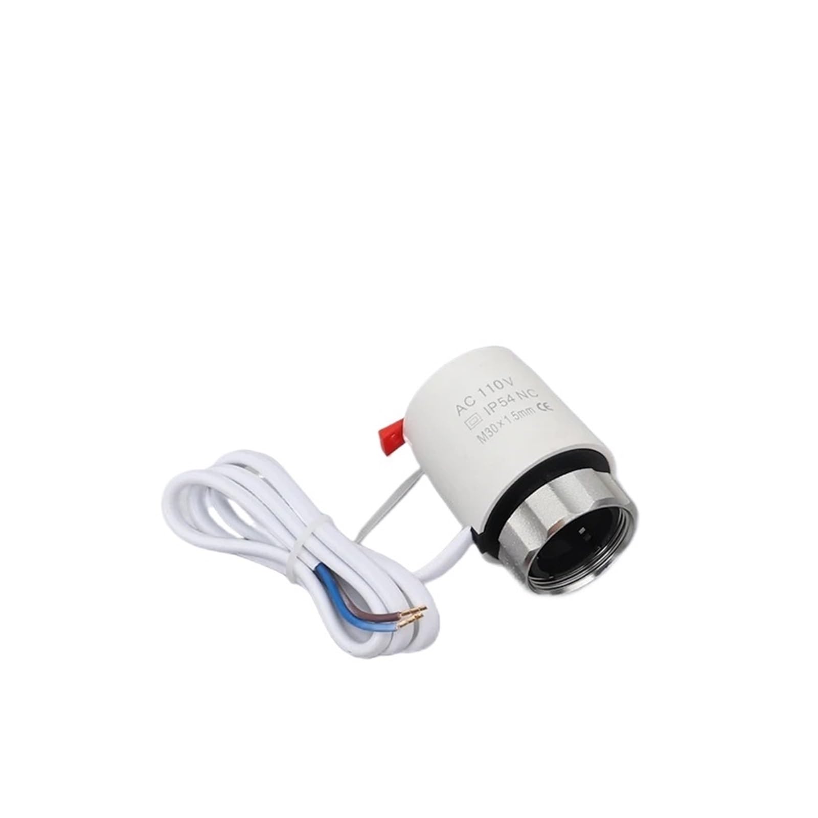 Actionneur de chauffage électrique au sol TRV 110V normalement fermé M30 x 1.5mm pour vanne