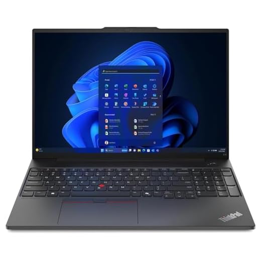Lenovo ThinkPad E16 Gen 2 Business Laptop Computer, AMD 8-Core Ryzen 7 7735HS, 16GB DDR5 RAM, 1TB PCIe SSD, 16" FHD+, WiFi 6, Backlit KB, Fingerprint Reader, Windows 11 Pro, Type C Hub, Number Pad