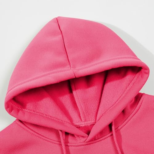 Kids Boys Sportswear Sets Solid Color Loose Hooded and Pants Girls Fall Long Sleeve Outdoors Sweatshirt3