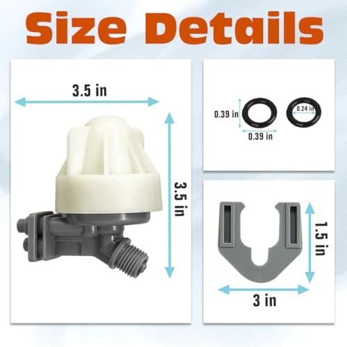Repuesto Nozzle y Venturi para Ablandador de Agua ZeeKee miniatura 5