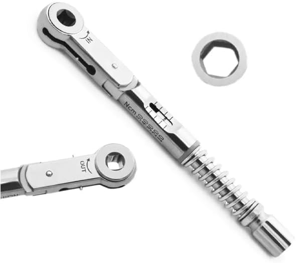 Waldent Implant Abutment Torque Wrench 10-50NCM (19/112) | Adjustable Dental Torque Instrument | Precision Tool for Implant Procedures | Durable & Ergonomic Design | Ideal for Dental Professionals