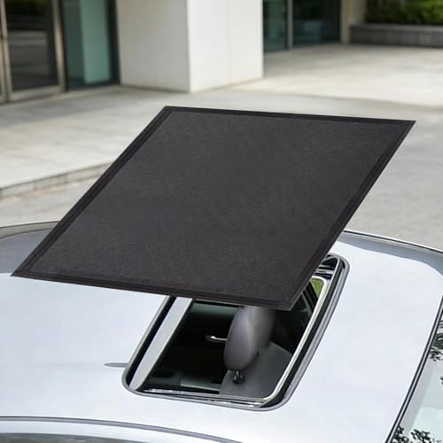 Filet universel magnétique pare-moustique pour toit ouvrant auto