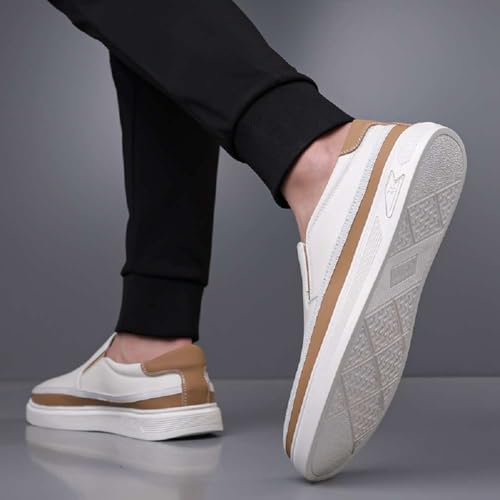 Men's Loafers Slip On Driving Shoes Lightweight Comfortable Outdoor Walking Shoes4