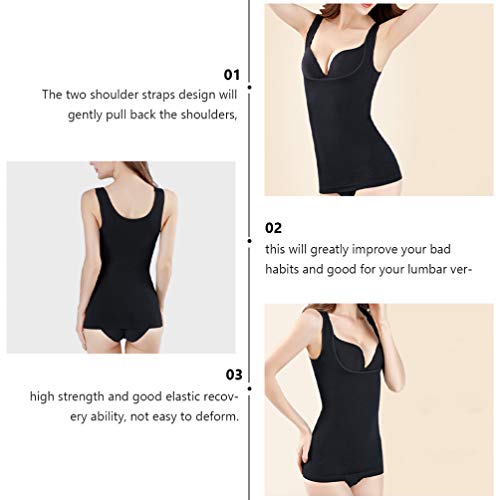 EXCEART Colete Feminino Modelador de Cintura Modelador de Corpo Sem Costura Controle de Barriga Rega