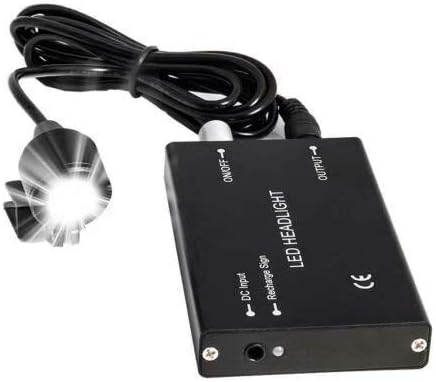 Miniatura 4 de Lupa 3.5X lupas equipo de laboratorio lupa con la caja de luz de la cabeza del LED