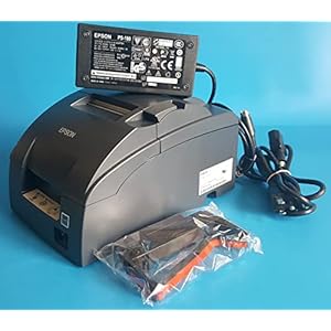 Epson C31C514767 Epson, TM-U220B, Dot Matrix Receipt Printer, Ethernet (E04), Epson Dark Gray, Auto Cutter, Power Supply…