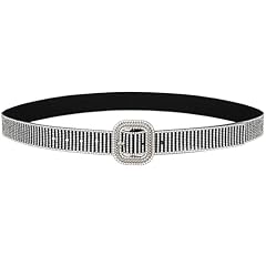 Black Square Buckle Stripe