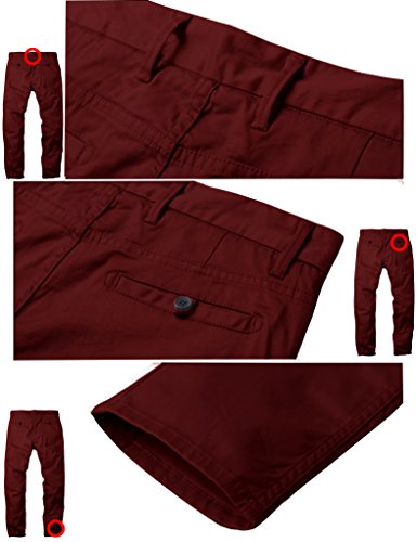 Image of Match Men's Regular Fit Comfort Stretch Casual Chino Pants