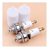 Kit d'entretien filtre à carburant et bougie d'allumage compatible avec les tronçonneuses 365, 372, 575, 385, 390, 455, 460, 357, 359, 570 plus