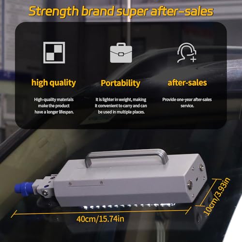 Image of UV Curing Light for Windshield Repair, High-Performance LED UV Lamp for Automotive Glass Crack & Chip Repair, Fast Curing, Durable Results, Perfect for DIY Car Repair Kits (No battery included)