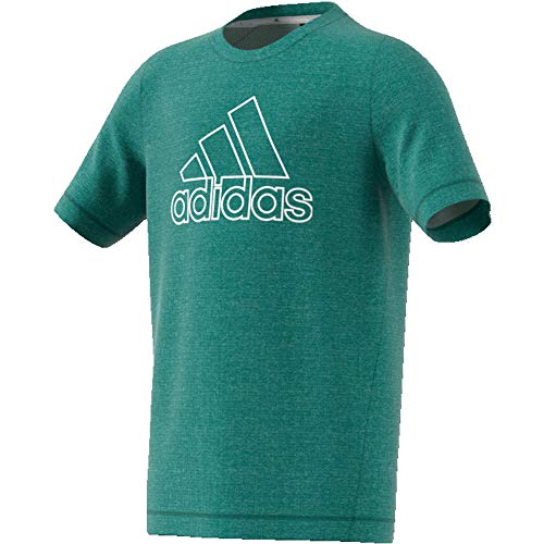 T-shirt Adidas Climachill vert maillot sport enfant respirant manches courtes garçon fille
