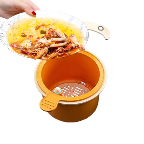Filtro de residuos de alimentos con diseño eficiente para drenaje 2