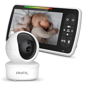 ANFIL® Baby Monitor med kamera 5 t...