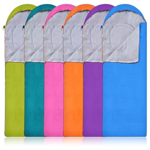 What luggage comes in a yellow bag Macarrie 6-Pack Versatile Sleeping Bags