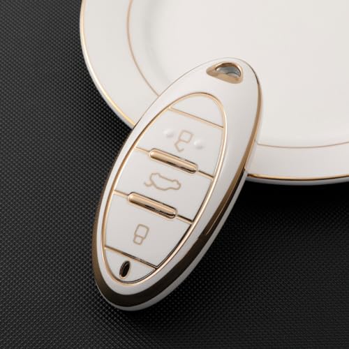 Funda para llave de coche FAW Besturn T33 T77 T99, evita el desgaste de tu mando inteligente 2