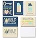 36 Pack House Warming Congratulations On Your New Home Greeting Cards, 6 Unique Style Designs, Bulk Box Set Variety Assortment, Envelopes Included, 4 x 6 Inches