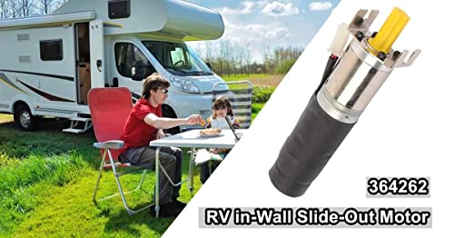 Image of 364262 RV in-Wall Slide-Out Motor (OEM), SlimRack Slide-Out Motor with Brake, 42mm Mid Torque Motor, Compatible with lippert Schwintek in-Wall Slide System 364262