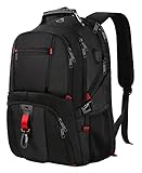 KOMFORTABLE & BLEBREATHABLE: Gepolsterte und atmungsaktive Netzrückseite verhindert Überhitzung und fördert die Luftzirkulation. Die verstellbaren und stark gepolsterten Schultergurte aus atmungsaktivem Wabenmaterial. Das ergonomische Design sorgt für die Verteilung der Schwerkraft des rucksack herren und sorgt dafür, dass der rucksack herren auch bei voller Beladung bequem getragen werden kann. Gut für muttergsgeschenk, Vatertagsgeschenk.