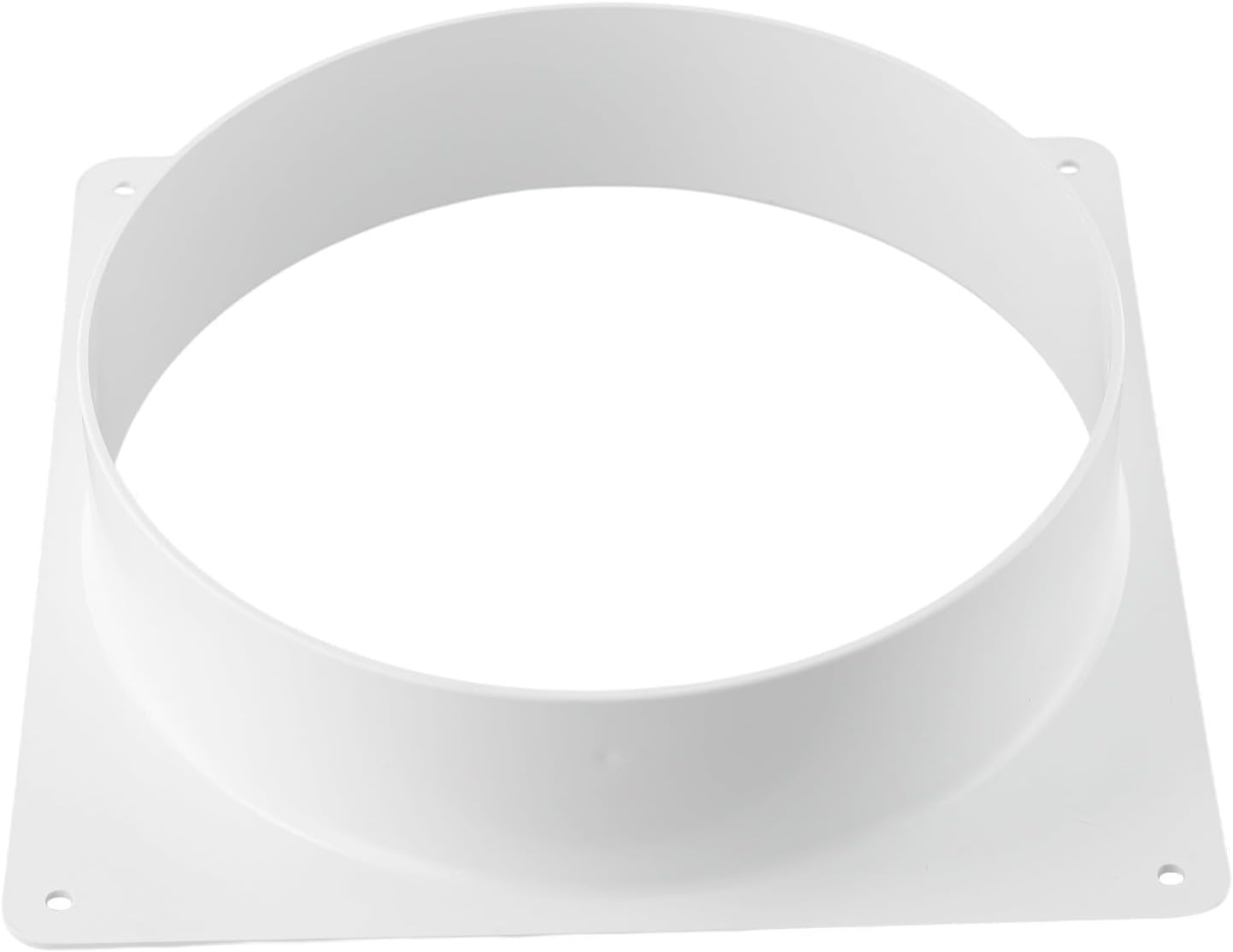 JINSBON Air Vent Duct Connector Flange,Plastic Ducting Straight Ventilation Pipe Tools(200mm)