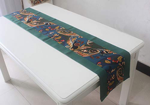 Chemin de table en coton lavable pour protéger et décorer votre table - 3