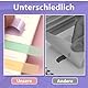 3200 Stück Haftnotizen, 16 Stile Sticky Notes, Pastell Haftmarker Index Tabs, Klebezettel Klein, Haftnotizen Pastell für Büro Schule Books Seitenmarkierung Klebemarkierung