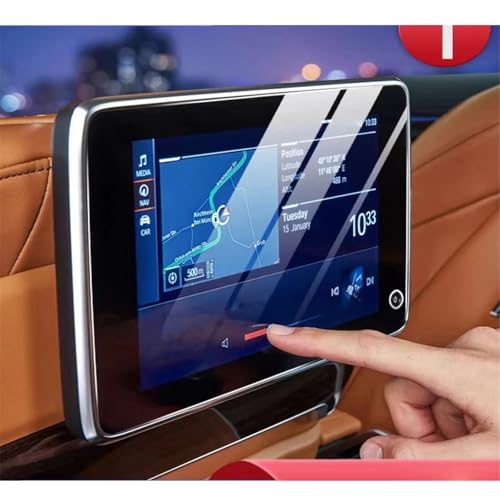 Évitez les rayures sur les écrans arrière BMW Série 7 avec ce film de protection tactile x2