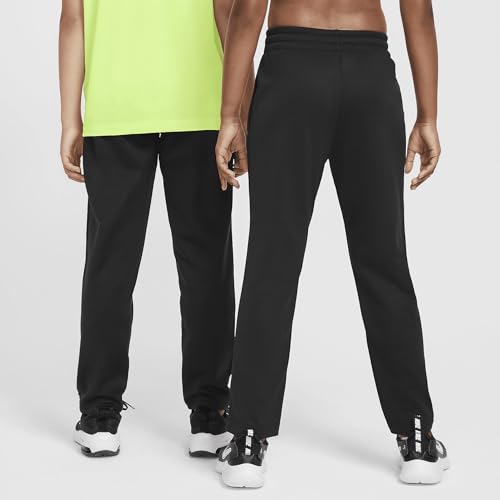 Nike Multi Stain Repel Big Kids' Therma-FIT Pants (FZ5223-010, Black/White)2