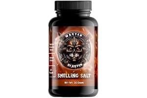 Elite Smelling Salts, Bottled -5 Alarm- Strong Ammonia Inhalant for Athletes