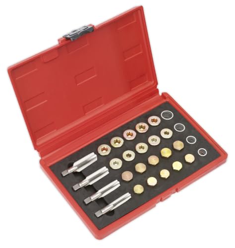 Image of Sealey Vs660 Drain Plug Thread Repair Kit
