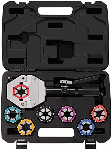 IGeelee Manual Hydraulic A/C Hose Crimper Tool Kit With Dies For BH & Beadlock Fittings - View #5