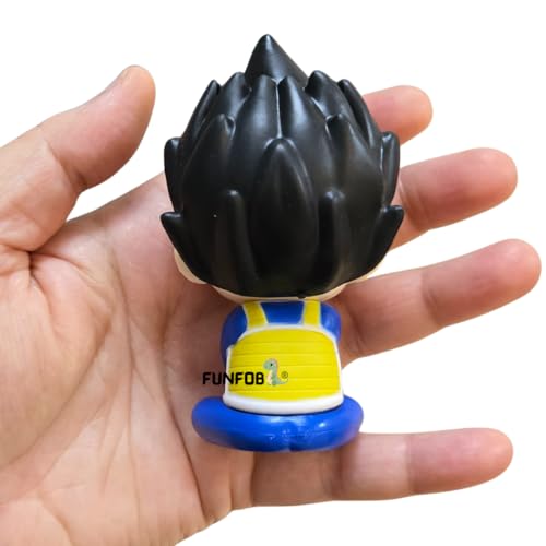 Image of FUNFOB Vegata Action Figure Mini Size Height -8.5cm Collectible PVC Multicolour | Vegeta -Look up