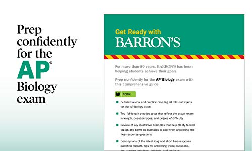 AP Biology Premium: With 5 Practice Tests (Barron's Test Prep) - Image 3