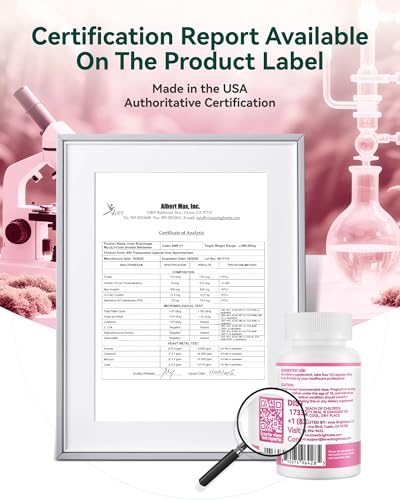 Image of Inositol Supplement for Women, Myo-Inositol & D-Chiro Inositol 40:1, Reproductive Wellness with Berberine, MTHF Folate & Vitamin D3, Supports Ovarian Health & Hormonal Balance, 120 Capsules