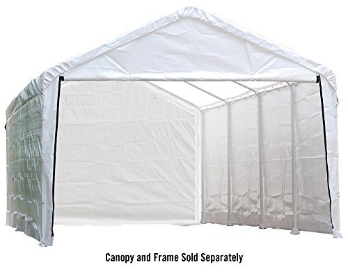 ShelterLogic SuperMax Canopy Enclosure Kit, 12 x 26 ft. (Frame and Canopy Sold Separately) - Thumbnail 5