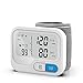 Monitores de salud del hogar, Pulsera de presión arterial, monitor de presión arterial automática de muñeca digital, medidor de pulso de frecuencia cardíaca BP Monitor, función de memoria 90 lecturas.