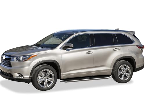 Estribos estilo running boards para Toyota Highlander 2014-2019 miniatura 6