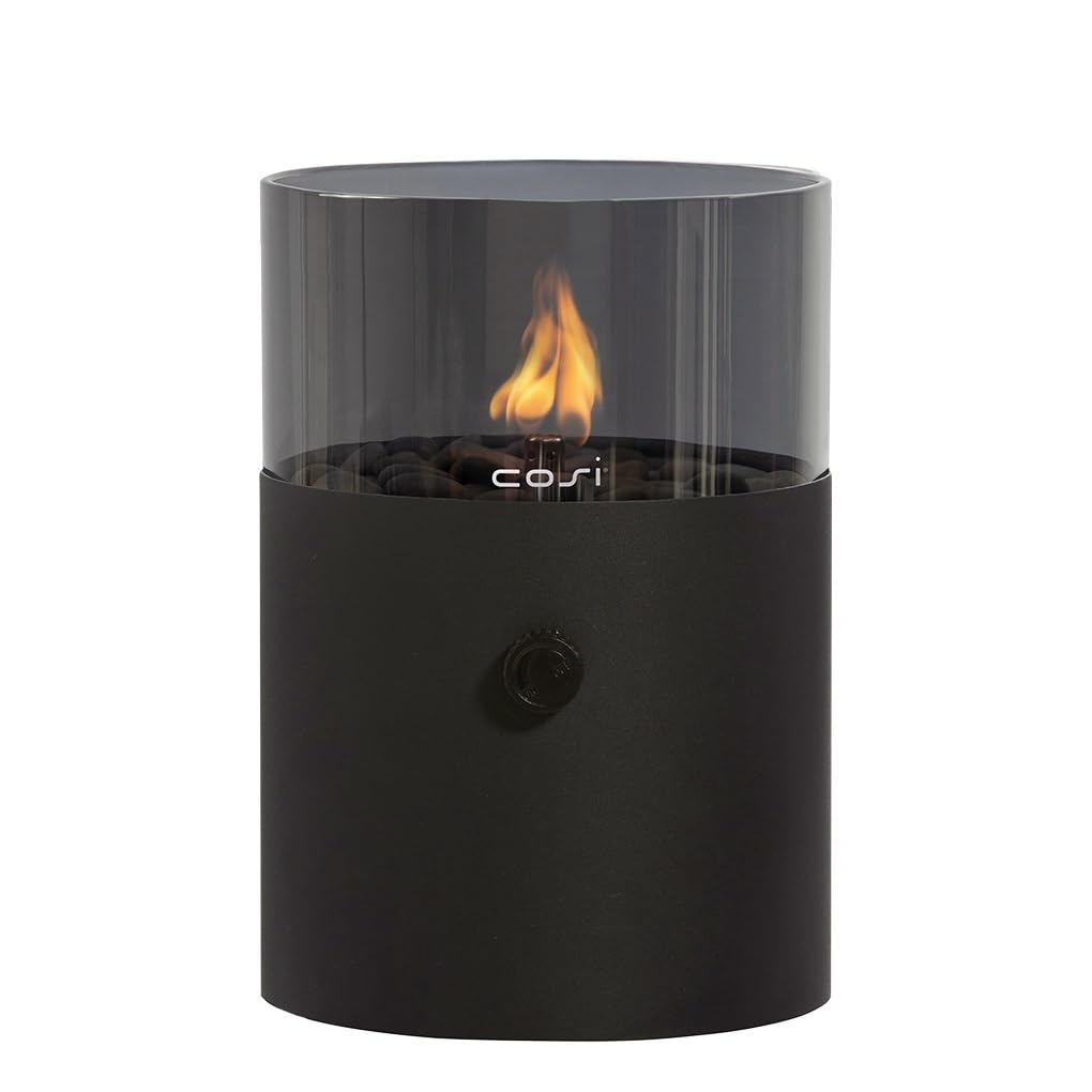Cosiscoop gaslantaarn Black Smoked XL