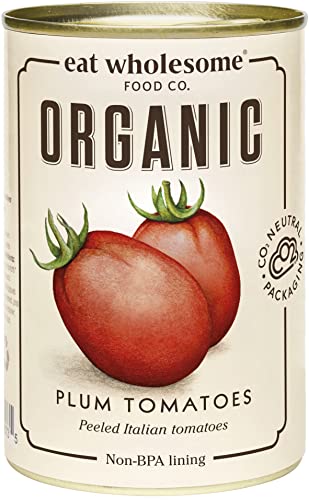 Eat Wholesome Geschälte Bio-Pflaumentomaten, 400 g (12er-Pack) Cover