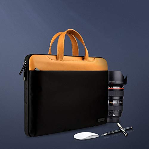 Bolsas para Laptop Pasta do saco do portátil de couro para 12 polegadas 13.3 polegadas 15,4 polegada