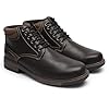 festooning Men's Casual Boots,Ankle Boots for Men,Dress Loafer Classic Shoes for men,With Waterproof Slip Resistant DarkBrown Size 9 #2
