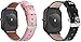 Produktbild Gransho Schnellverschluß Uhrenarmbänder 20mm, Vintage Leder Armband Ersatband für Herren Damen (20mm, 2PCS C)