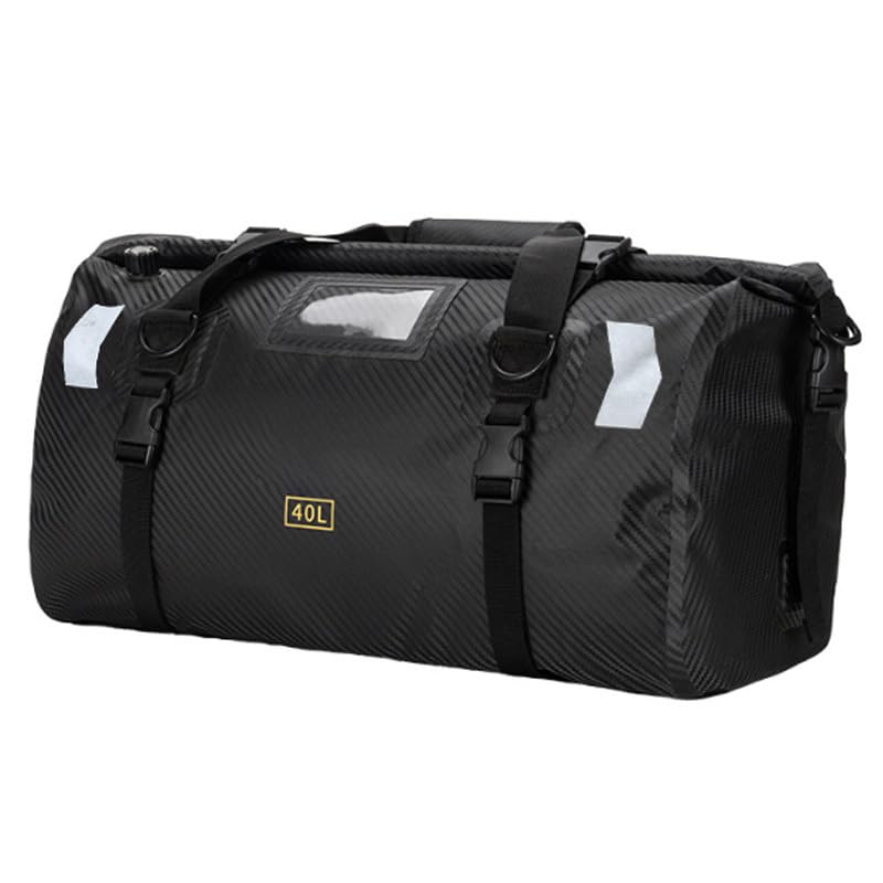 Sac de coffre moto pour BMW R 1200 R, sacoche arrière 40L idéale pour le camping