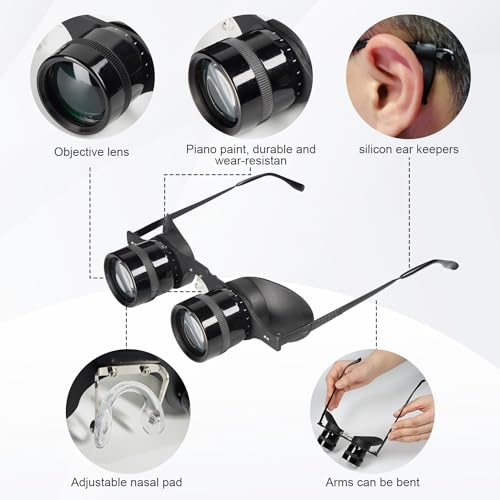 Gafas Binoculares Manos Libres Compactas y Livianas miniatura 4