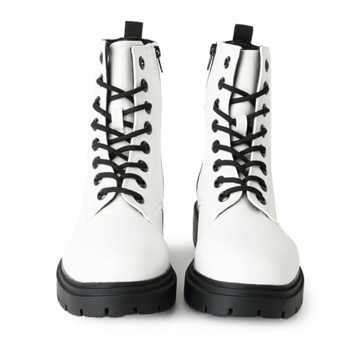 J. Adams Harley Combat Boot - Casual Outdoors Slip On Lace Up Ankle Bootie4