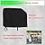 Griddle Cover for Royal Gourmet 2 Burner Griddle- 600D Flat Top 38 Inch Grill Cover for Royal Gourmet GB2000 Regal 2-Burner Flattop Gas Grill Griddle, Heavy Duty & Waterproof Outdoor