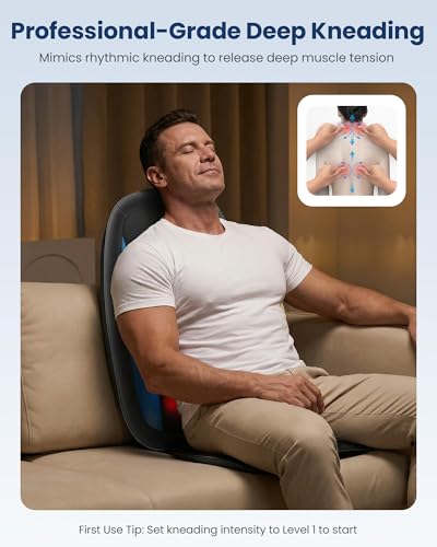COMFIER Shiatsu Back Massager with Heat