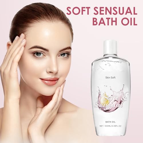 Soft Sensual Bath Oil, Women\'s Original Bath Oil - Long-Lasting Hydration, Nourishes, Smooths, Firms, Suitable for All Skin Types (2 pcs) - Thumbnail 2