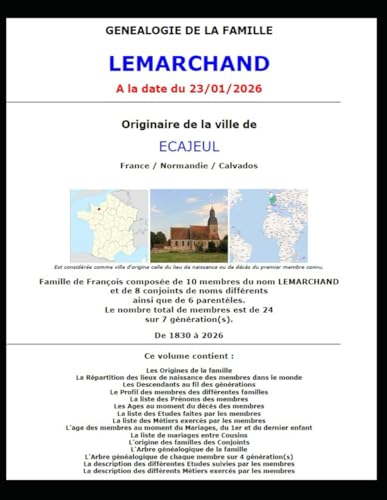 Généalogie LEMARCHAND