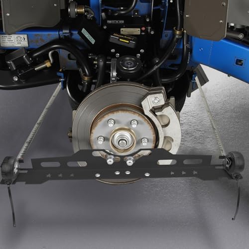Image of Toe Alignment Tool Plates 2Pcs, Wheel Toe Alignment Tool Plate with 2Pcs Tape Measures, with Hanging Holes - Fast and Accurate Measurements,Suitable for Various Vehicles (Requires Connection) Black