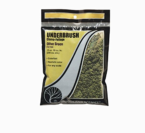 Preisvergleich Produktbild Woodland Scenics FC134 Beflockungsmaterial olivgün